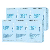 케어가든 락토페린 시크릿, 60정, 6개