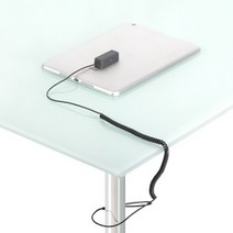 태블릿 PC 전시 보안 알람 센서 거치대 코일형 케이블 / 노트북 넷북 스마트폰