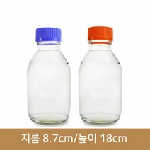 유리병 백색메디아병 500ml (NIS), 흰색, 1개