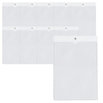 경질봉투 작업지시서 세로형 A4, 투명, 30개