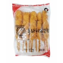 DF (청우)후라이드꼬치 150gx10개, 8개, 조리후섭취, 150g