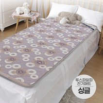 일월 투스파알파 전기매트 싱글, 없음