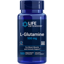 라이프익스텐션 L글루타민 엘글루타민 500mg 100 베지캡슐 Life Extension, 100정, 1개
