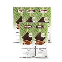 토라스 다크 초코릿 계피 스테비아 125g Torras CHOCO NEGRO CANELA STEVIA, 5팩