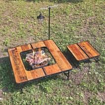 살반 2in1 빈티지 화로대테이블