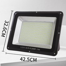 방수등 텅스텐 보수 작업장 라이트 농구장 투광 조명 기구 작업등 공사 요오등 사각, LED 강광방수 2000W 화이트라이트
