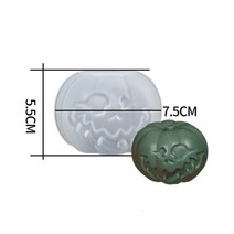 실내디퓨저 향 왁스타블렛 조향사실내용디퓨저 할로윈 호박 실리콘 양초 금형 DIY 향기로운 비누 만들기 수지 석고 양식 홈 장식 공예, [02] B