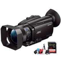소니 FDR-AX700 캠코더, 소니정품FDR-AX700/128G+FV70배터리+가방