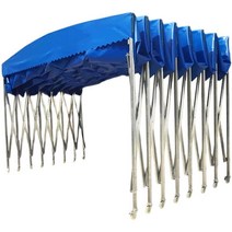 조립식 차고지 천막 전원주택 농막 주차장 바베큐, 필수, 폭 3m 길이 3m 높이 2.5m