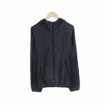 유니클로 네이비 도트 바람막이 여자 7032