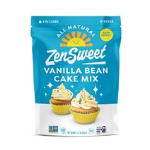 Zensweet 케이크 믹스 바닐라 빈 11.7 oz
