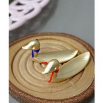 기러기 수저받침 겸 냉장고자석 (신혼부부 선물추천)