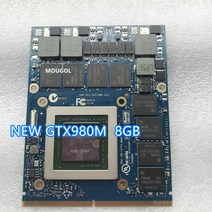 새로운 GTX980M GTX 980M 비디오 Vga 그래픽 카드 노트북 MSI GT60 HP 8760W Clevo P150HM 테스트 100%, 01 FOR MSI