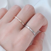 [주얼리h] 써지컬스틸 트리플 포인트 반지 (3color)