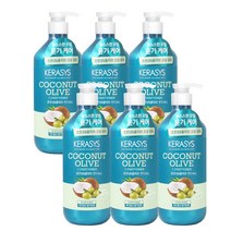 케라시스 리얼네이처 코코넛 올리브 컨디셔너 800ml, 6개