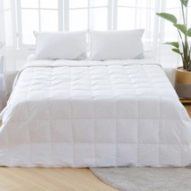 바운티풀 특급호텔침구 10% 사계절 구스이불+이불커버세트 Q 거위털이불, ST 스카이블루 Q