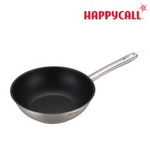 해피콜 IH 프리미엄 메쏘 스텐 인덕션 궁중팬 24cm, 단일속성, 1개