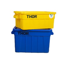 트러스트 토르 THOR 53리터 박스 정리함 캠핑 사각 수납, 75L, 노랑