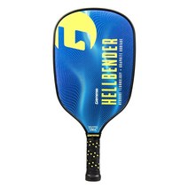 Gamma 감마 헬벤더 뉴코어 피클볼 패들, Blue/Yellow, 4 1/8