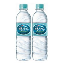 농심 백산수, 500ml, 300개