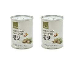 ORGA 간식 [기획]황잣(국산) (140gx2입) 명절 회사 탕비실 캠핑 아이들 선물, 5개