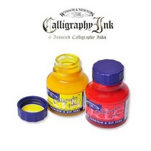 [273774][윈져&뉴톤] 캘리그라피 잉크 30ml, 상세설명 참조, [6042820]744_YellowOchre
