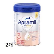 압타밀 프로푸트라 듀오어드밴스 분유 3단계, 1600g, 2set