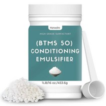 6 oz BTMS 50 Conditioning Emulsifier for Making Leave-in Conditioner Premium BTMS 50 Conditioning E, 1 Pound (Pack of 1)