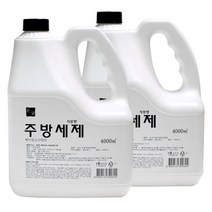 순담 주방세제 4000ml 2개 1종세제 베이킹소다 자몽향