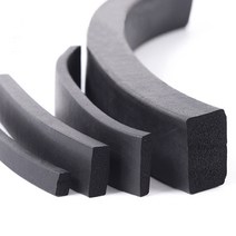 가스켓블랙 EPDM 고무 폼 씰링 스트립 사각 스폰지 개스킷 캐비닛 도어 씰용 3x3mm 4x4 8x8 10x10 12, 10 5x8mm_01 1 Meters