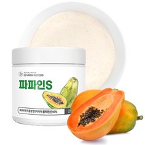무첨가 Non-GMO 파파인 단백질 분해 효소 200g 파파야 열매 추출물 가루 분말, 1. 200g X 1통