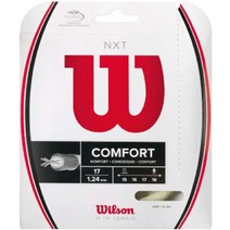 Wilson 윌슨 테니스 스트링 라켓 줄 NXT 시리즈 모음, NXT17(1.24mm)