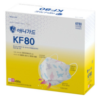 애니가드 공룡 웰빙 황사마스크 뉴 프리미엄 소형 KF80, 10개입, 20개