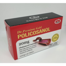 호주 네이쳐스탑 닥터프리미엄 골드 폴리코사놀 20mg 6개월분 (오메가3 180정 증정)