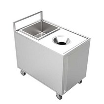 잔반통 음쓰통 공장 식당 뷔페 구내식당 퇴식구 캠핑