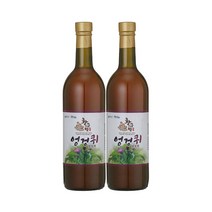 국내산 100% 엉겅퀴 발효액 750ml 2병 5년숙성