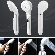터치형 스위치 절수 샤워기 헤드 수전 교체 욕실용 절수 C5, 앞터치절수헤드