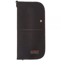 Martin Universal Design 저스트 스토우잇 이젤백 브러시 케이스 미술붓 파우치 블랙 1개입 (66-JS1702)