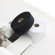 릴리패브릭 [롤판매] 100마) 4.5cm 실크심지테이프(2컬러) -식서방향, 화이트