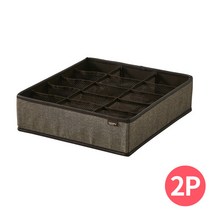 한샘(생활) 한샘 2개 헤이즐 칸칸 속옷정리함 15칸, 01.헤이즐 칸칸 속옷정리함 15칸(2개), 01.헤이즐 칸칸 속옷정리함？15칸(2개), 선택완료