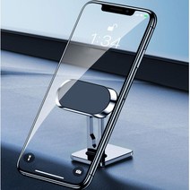 차량용 대쉬보드 자석 핸드폰 거치대 코나 투싼NX4 올뉴쏘렌토 스파크, 블랙