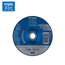 독일 말표 PFERD 7인치 옵셋 SG-ALU 알루미늄/스텐용 연마 연삭 7.2T