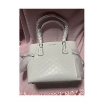 마이클 코어스 미렐라 여성용 미디엄 MK 숄더 토트 백수선화 시그니처 사첼