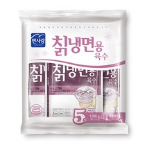 면사랑 칡냉면육수 340g x5입 6개