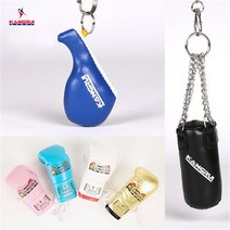 권투 글러브 핸드 랩 펀칭 전문 훈련 샌드백 스포츠 스파링 장비 미니 장갑 키 체인 무에타이 발로 태권도 대상 키 링 장갑 장식품, 스타일 8, 미니 열쇠 고리