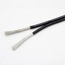자동차소모품 차량용 장비 추천 5m/10m/20m UL2468 2 핀 전선 주석 도금 구리 절연 PVC 연장 LED 스트립 케이블 16/18/20/22/24/26/28/30 게이, 검정 흰색, 20미터, 16AWG