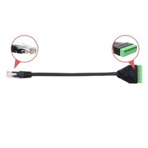시스템베이스 CS-88 (RJ45 to 8Pin terminal Block 1:1), 상세페이지 참조, 1개