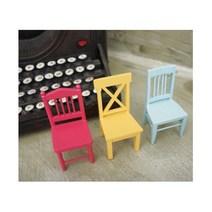 피규어장식 귀여운장식품 미니어처 의자세트 아파트