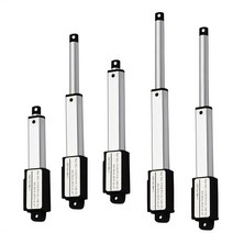 엑추에이터 직교로봇 액츄에이터 리니어모터 DC 6V 12V 마이크로 선형 액추에이터 모터 10/21/30/50/100mm 스트로크 원격 제어 로보틱스 홈 오토메이션용, [12] 12V 30MMS 32N, [05] 100mm stroke length