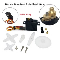 오리지널 Wltoys 144001 124018 RC 부품 버기 메탈 6kg 스티어링 기어 서보 파츠, 03 3pin Servo